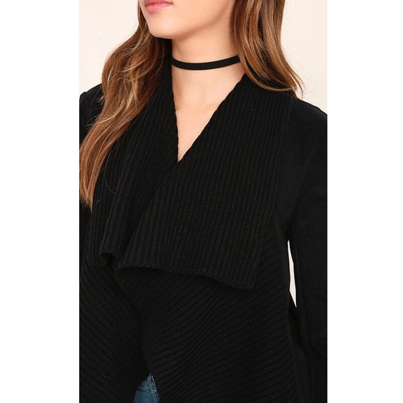 ‼️SOLD‼️BB Dakota Sampson Black Suede Jacket NWOT - Picture 3 of 7